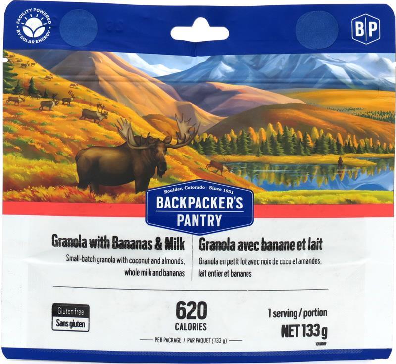 Granola with Bananas, Almonds & Milk - 1 Serving - Not Applicable 1