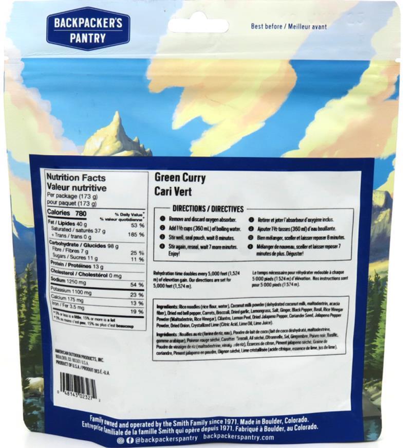 Green Curry - 1 Serving - Not Applicable 2