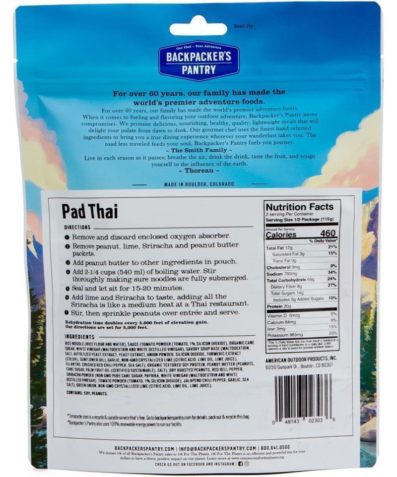 Pad Thai - 2 Serving - (Vegan, Vegetarian, Gluten-Free) - Not Applicable 3