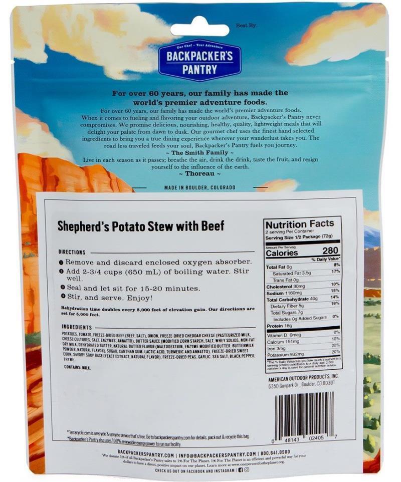Shepherd`s Potato Stew with Beef - 1 Serving - Not Applicable 3