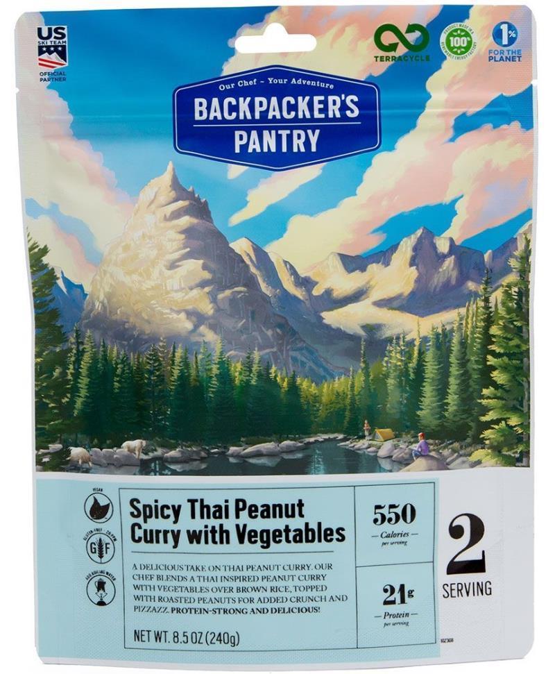 Spicy Thai Peanut Curry with Vegetables - 2 Serving (Gluten-Free) - Not Applicable 1