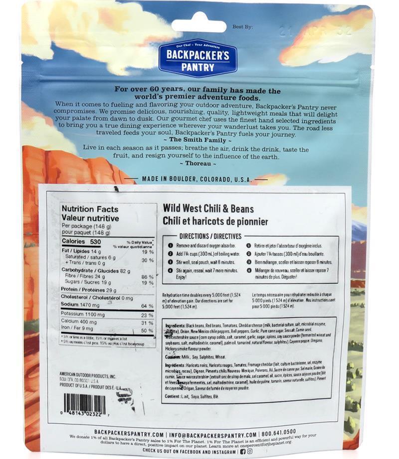 Wild West Chili - 1 Serving - Not Applicable 2