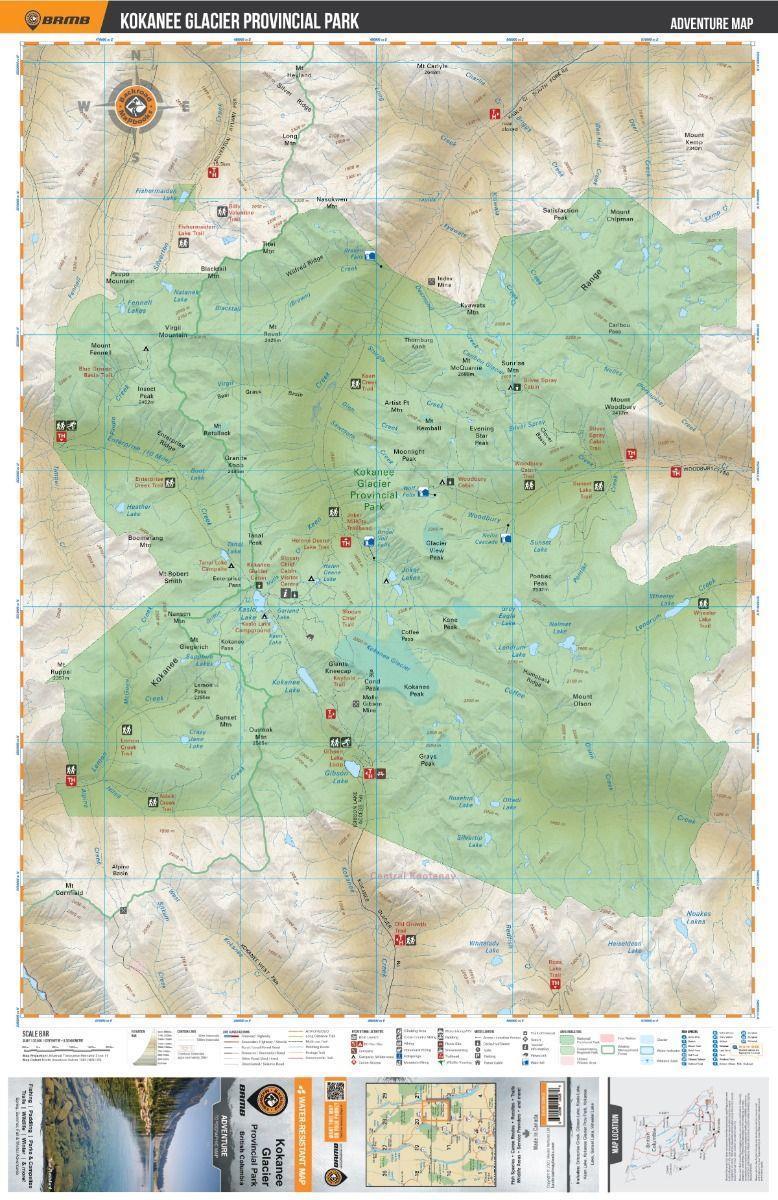 Adventure Map - Kokanee Glacier - Not Applicable 2
