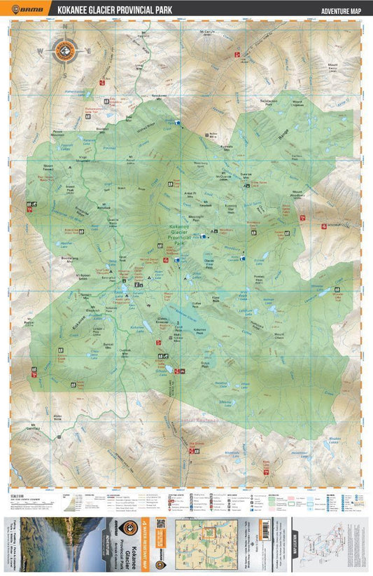 Adventure Map - Kokanee Glacier - Not Applicable 2
