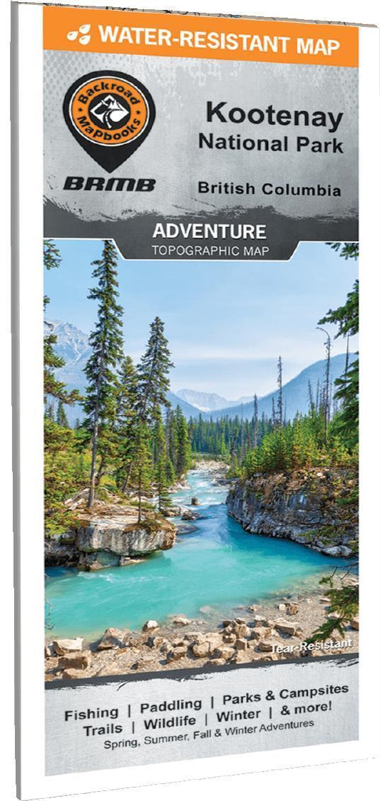 Adventure Map - Kootenay National Park  - Not Applicable 1