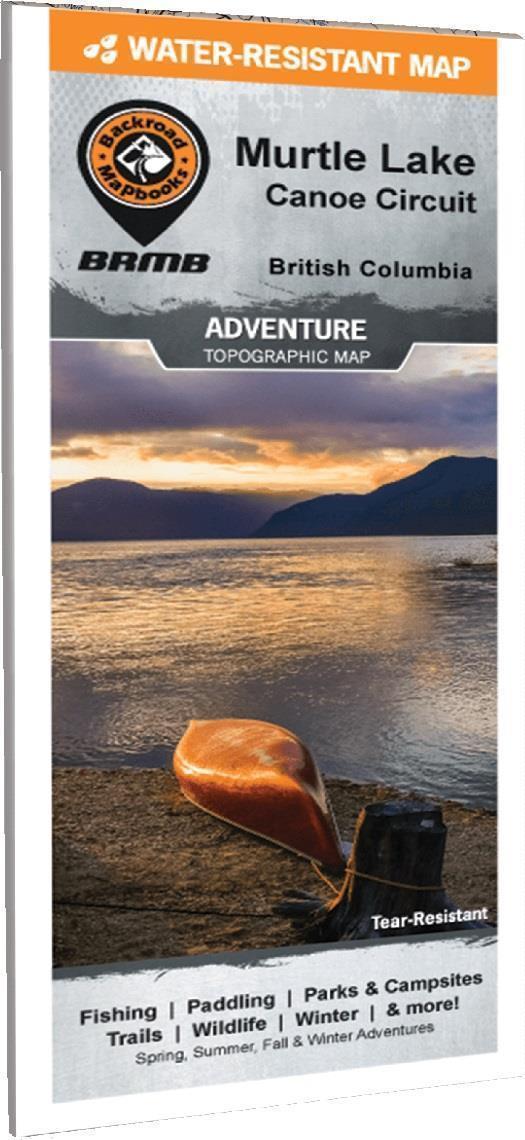 Adventure Map - Murtle Lake - Wells Gray Provincial Park - Not Applicable 1