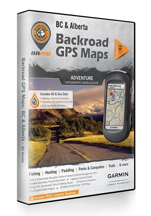 BC/AB Combo GPS Maps (SD) - Not Applicable 1