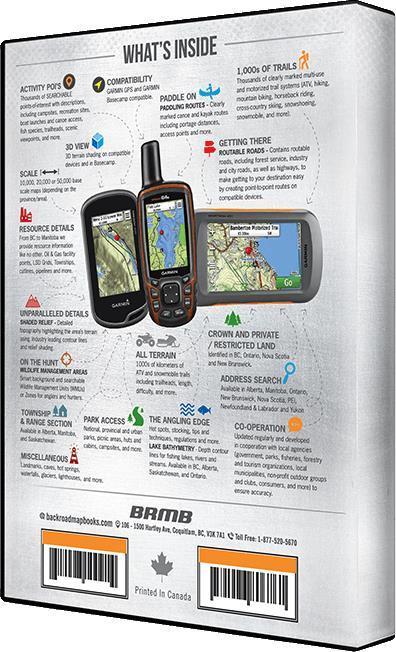 British Columbia GPS Maps (SD)  - Not Applicable 2