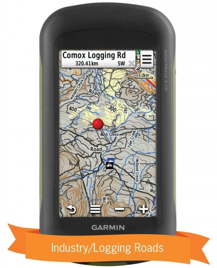 British Columbia GPS Maps (SD)  - Not Applicable 3