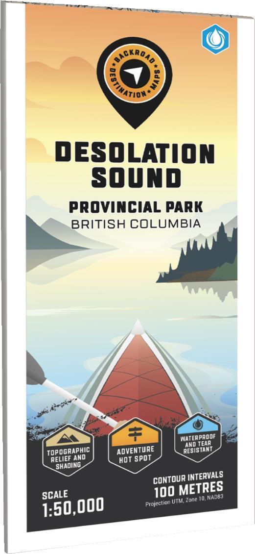 Desolation Sound Waterproof Map - Not Applicable 1