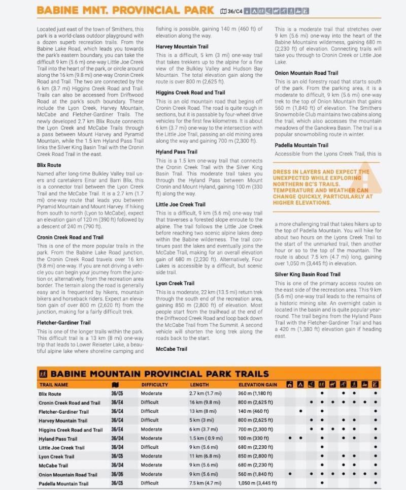Northern BC - Spiral - 6th Edition - Not Applicable 10