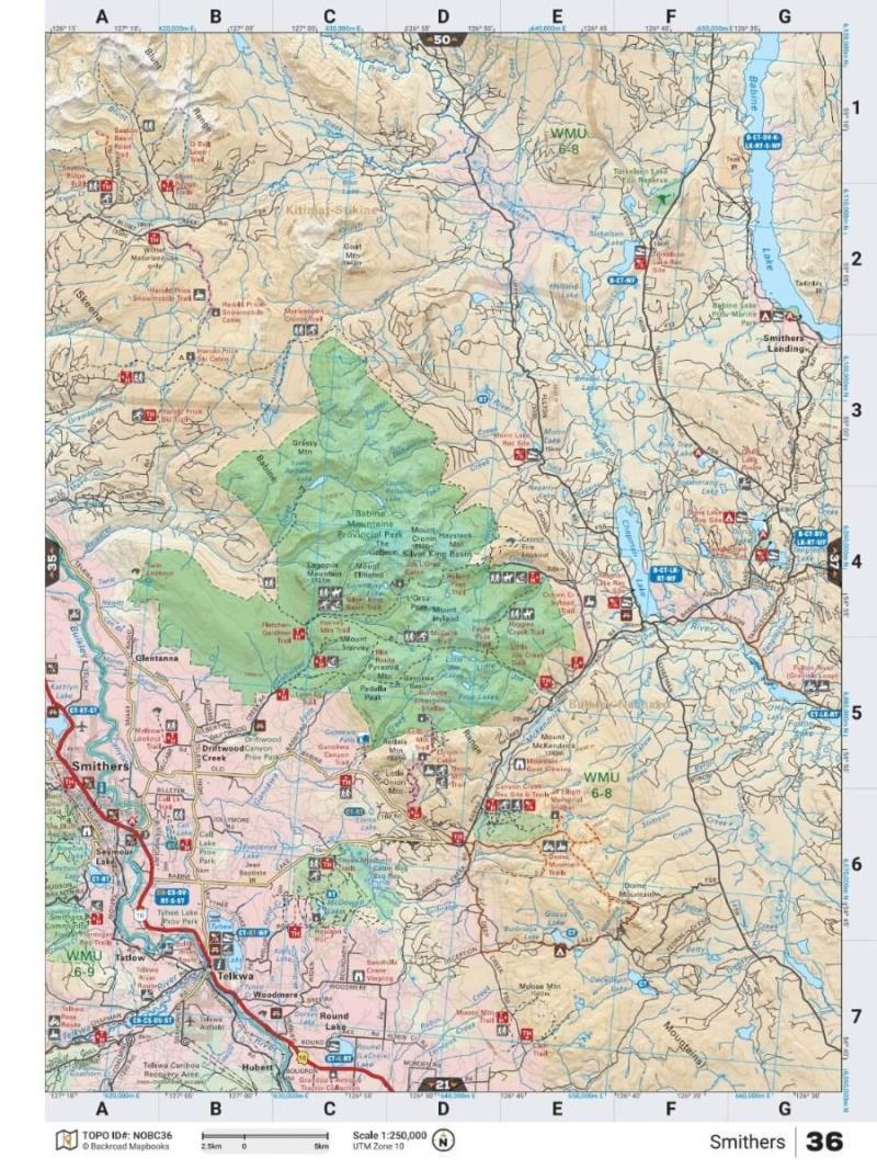 Northern BC - Spiral - 6th Edition - Not Applicable 8