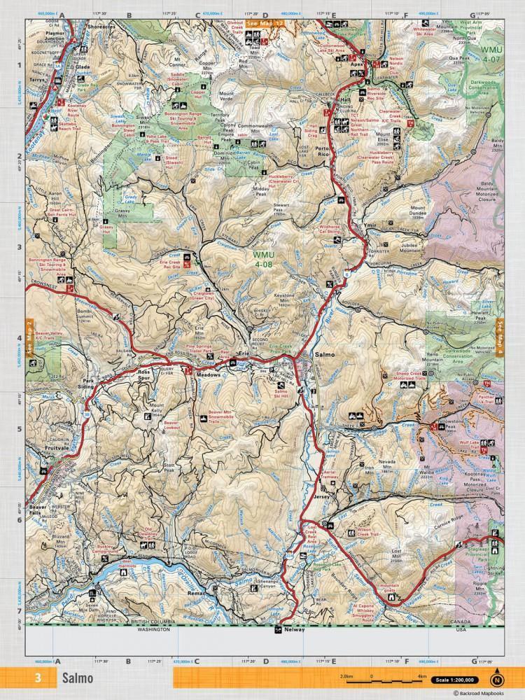Salmo Topo Map - Not Applicable 1
