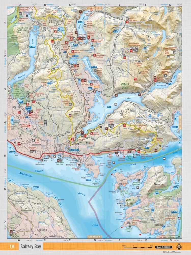 Vancouver Coast BC - Spiral - 5th Edition - Not Applicable 6