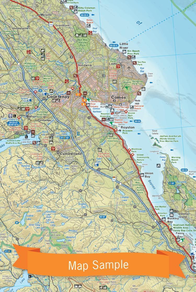 Vancouver Island North Map - Not Applicable 8