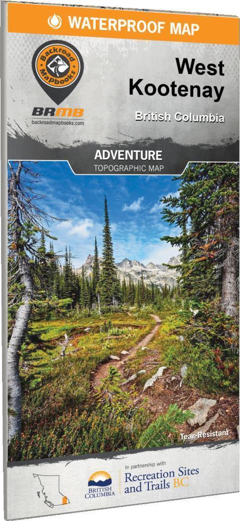 West Kootenay BC Map - 2nd Edition - Not Applicable 1