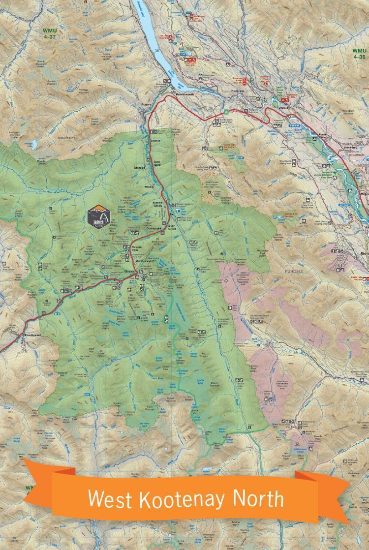 West Kootenay BC Map - 2nd Edition - Not Applicable 7