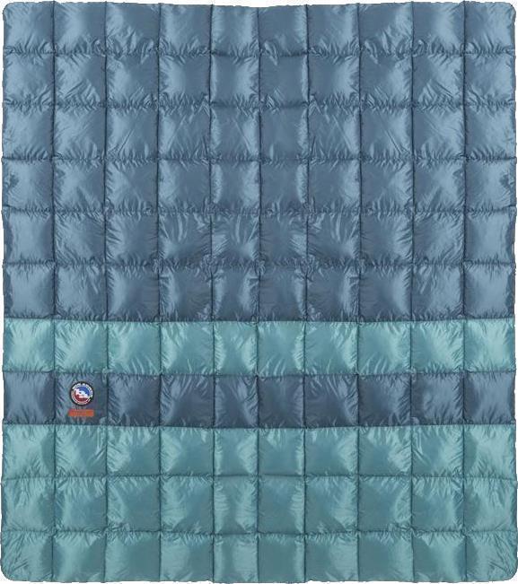 Camp Robber Down Blanket - Tapestry / Teal 1