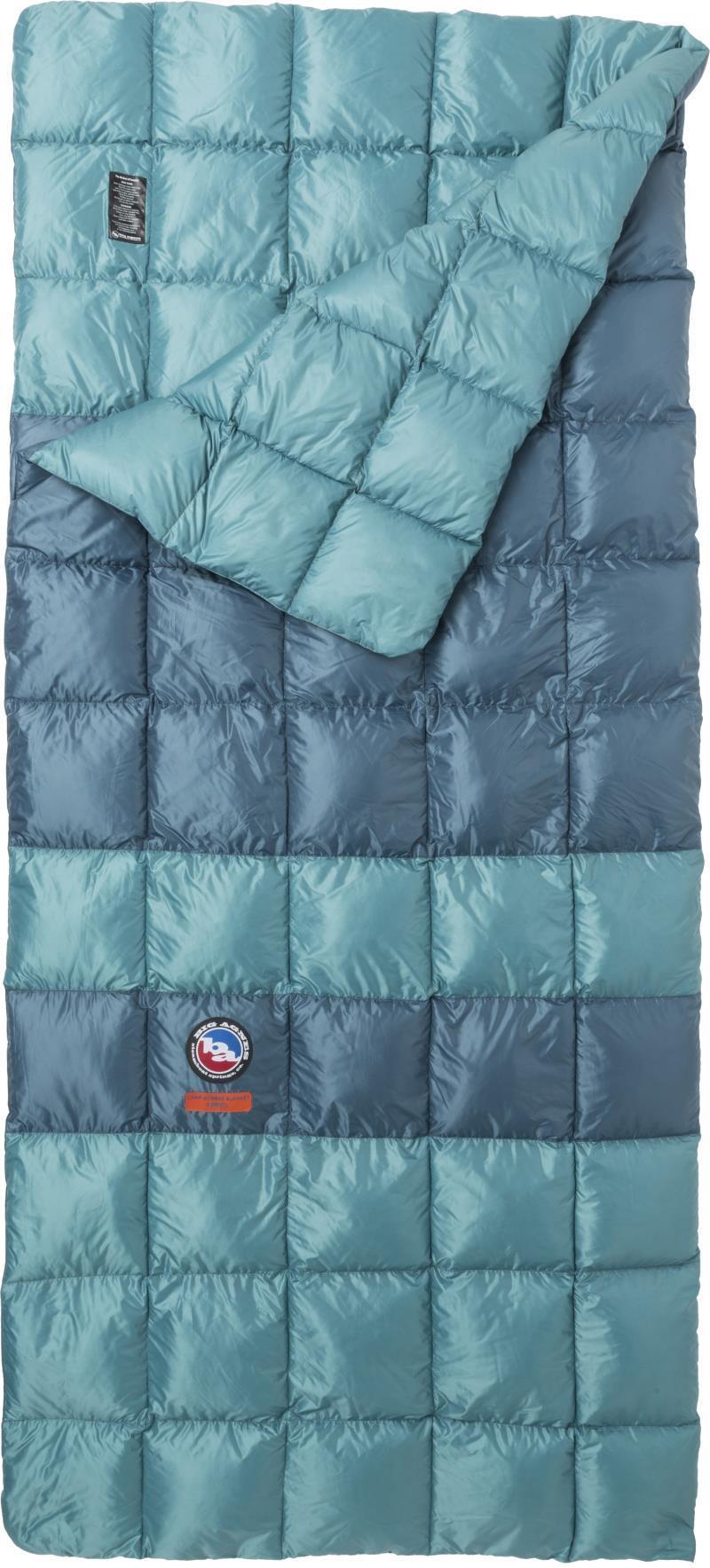 Camp Robber Down Blanket - Tapestry / Teal 2