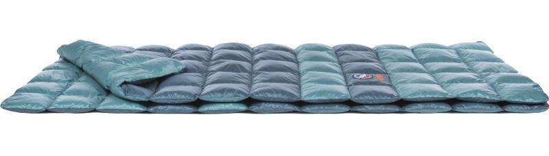 Camp Robber Down Blanket - Tapestry / Teal 3