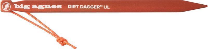 Dirt Dagger UL 7.5” Tent Stake - Orange 1
