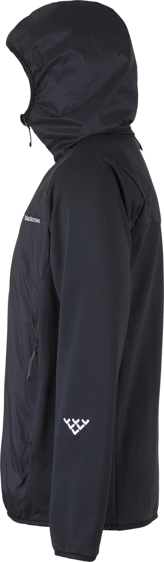 Freebird Alpha Hybrid Hoodie - Mens - black 1