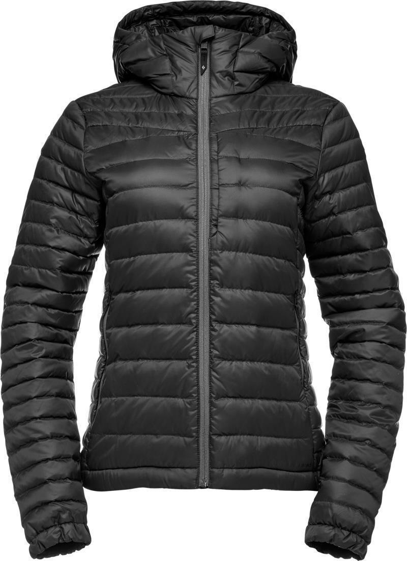 Access Down Hoody - Womens - Black 1