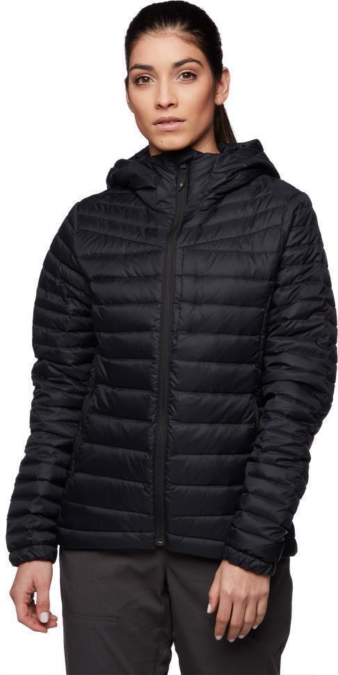 Access Down Hoody - Womens - Black 2