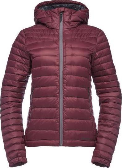 Access Down Hoody - Womens - Bordeaux 1