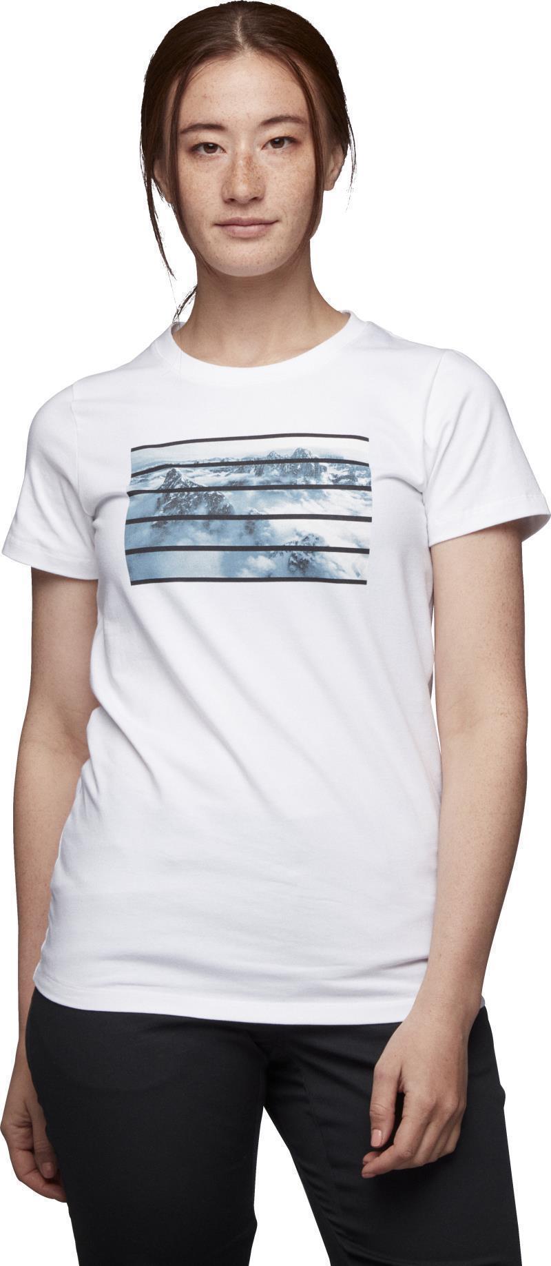 Aerial View SS Tee - Womens - White 2
