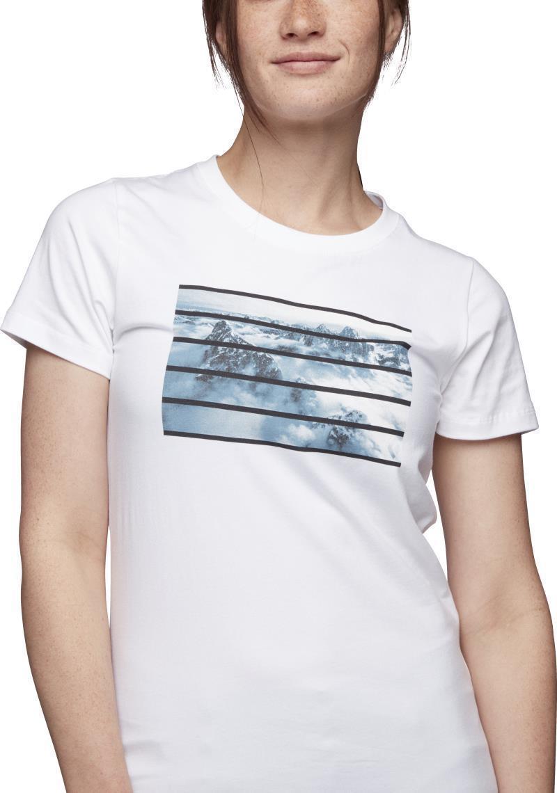 Aerial View SS Tee - Womens - White 4