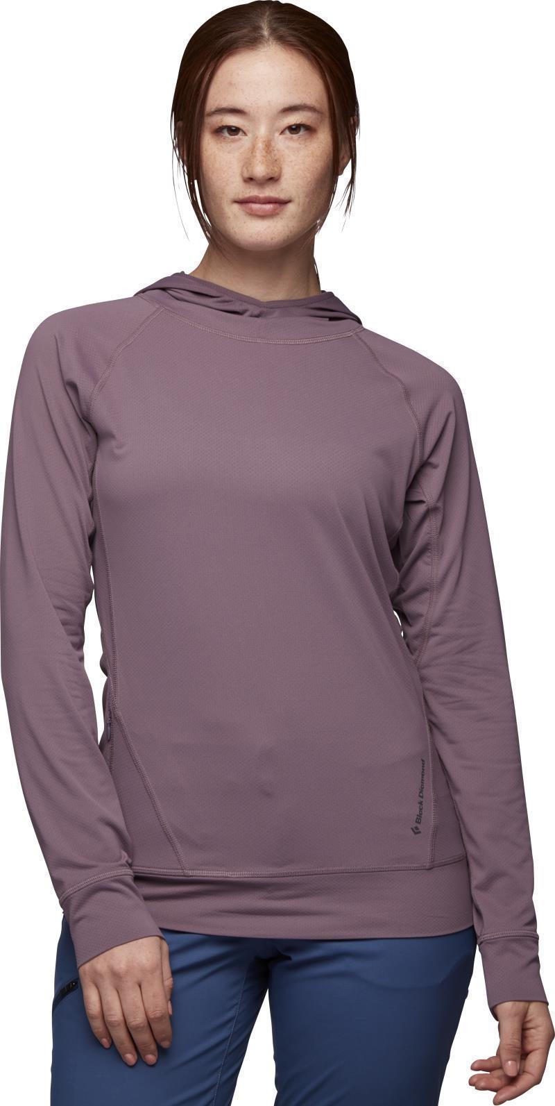 Alpenglow Hoody - Womens - Mulberry 2