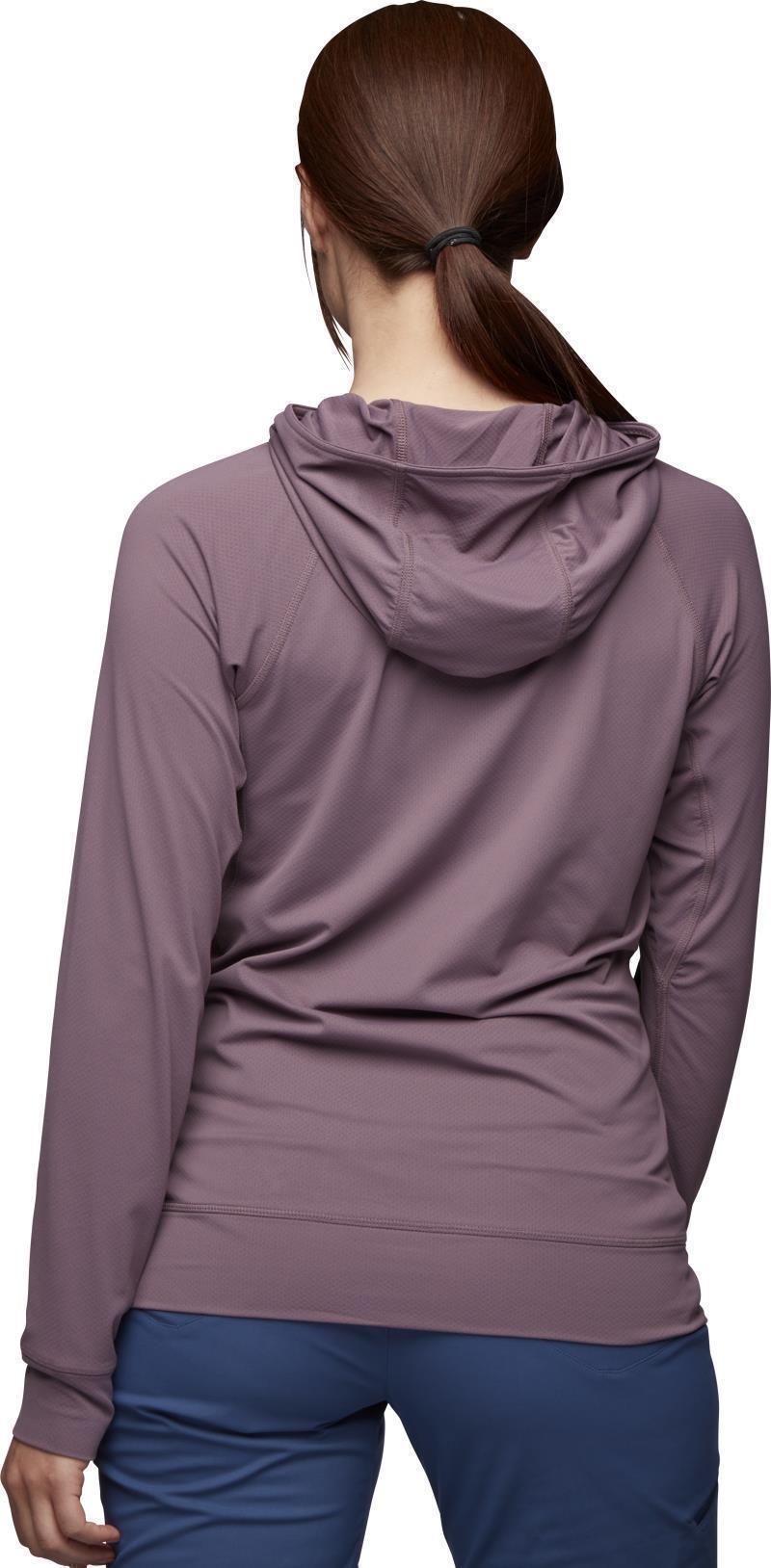 Alpenglow Hoody - Womens - Mulberry 3