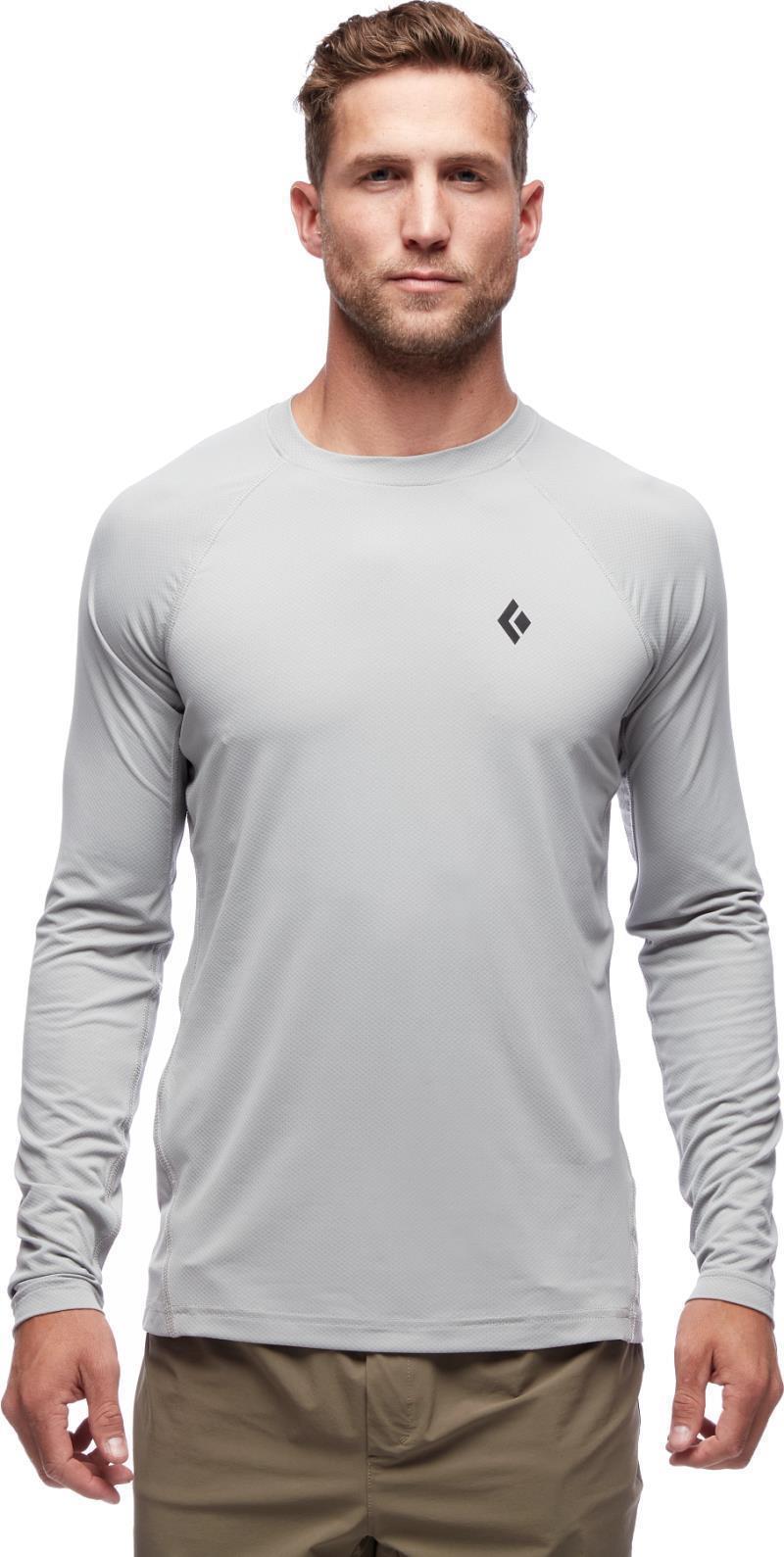 Alpenglow LS Crew - Mens - Pewter 2