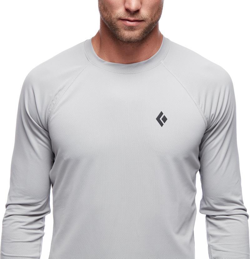 Alpenglow LS Crew - Mens - Pewter 4