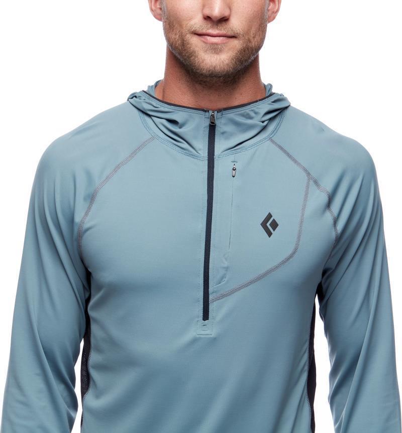 Alpenglow Pro Hoody - Mens - Storm Blue 4