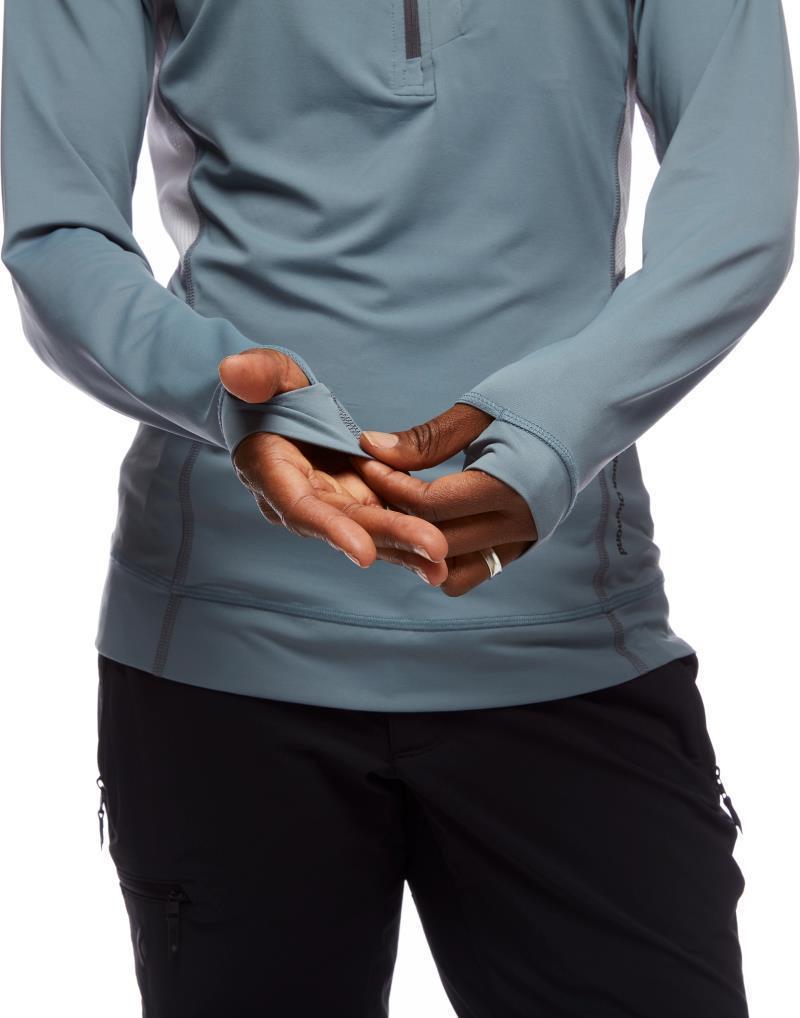 Alpenglow Pro Hoody - Womens - Storm Blue 6