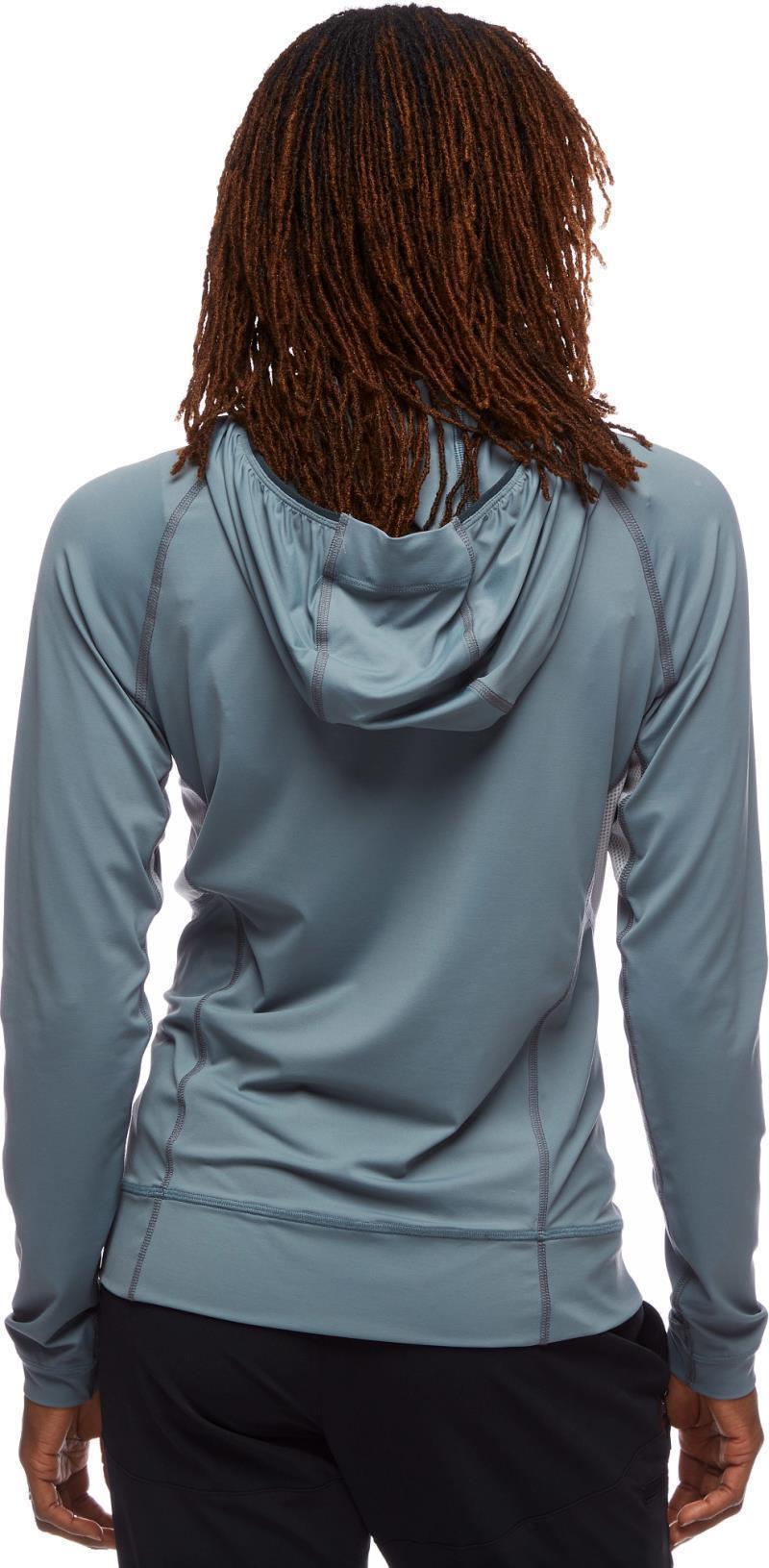 Alpenglow Pro Hoody - Womens - Storm Blue 3