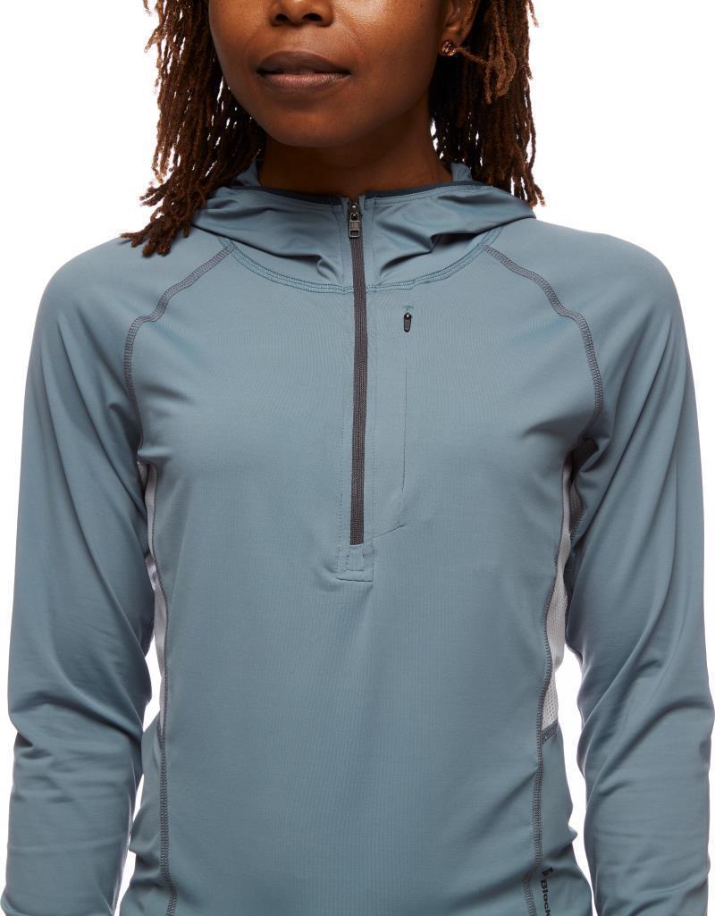 Alpenglow Pro Hoody - Womens - Storm Blue 4