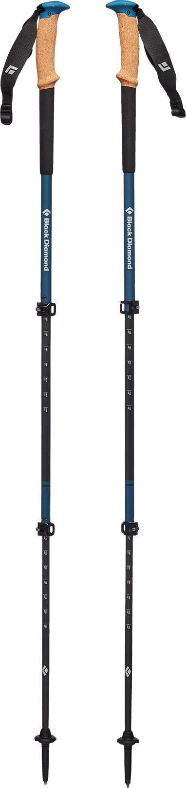 Alpine Carbon Cork WR Trekking Poles - Astral Blue 1