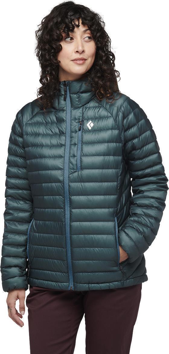 Approach Down Hoody - Womens - Creek Blue 2