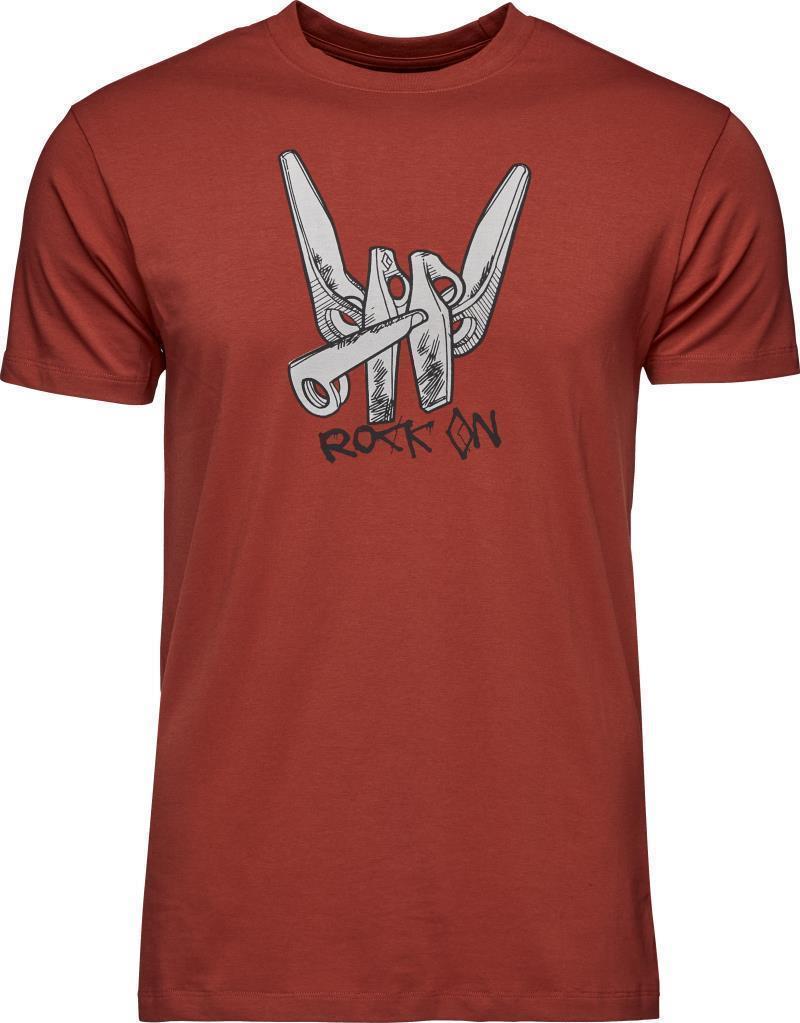 BD Rock On SS Tee - Mens - Red Rock 1