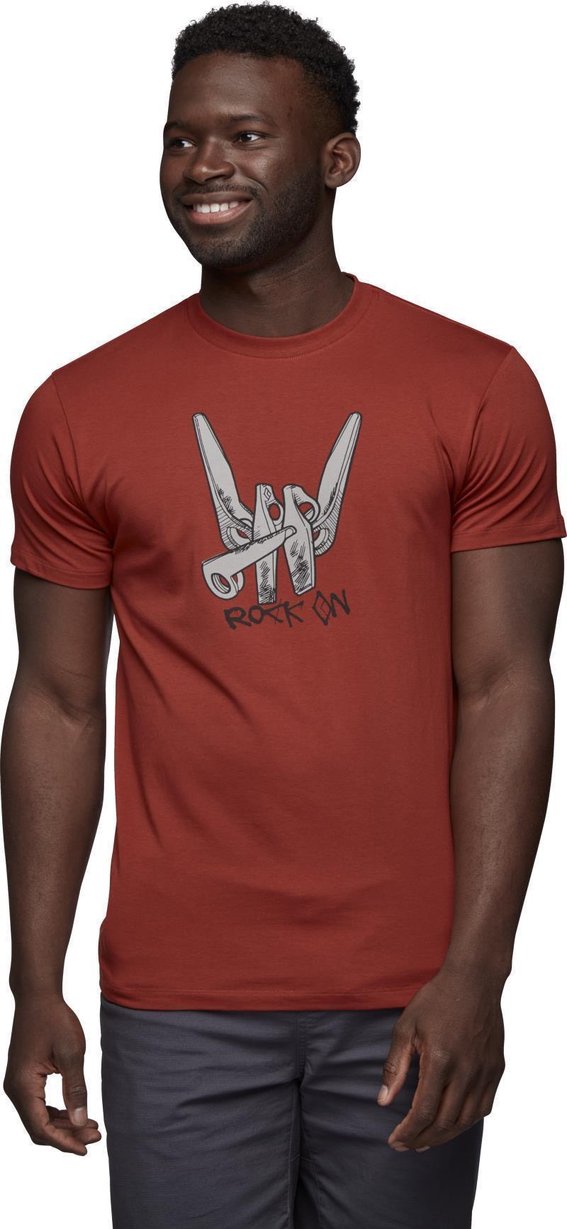 BD Rock On SS Tee - Mens - Red Rock 2