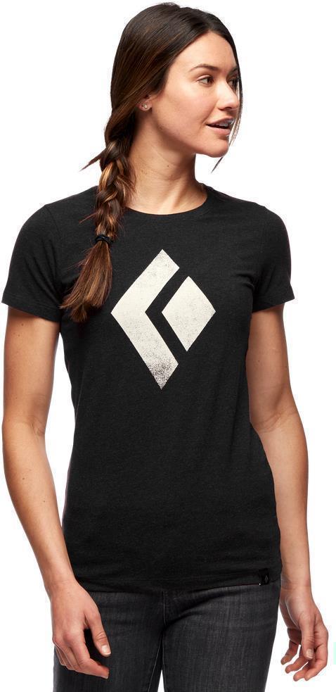 Chalked Up SS Tee - Womens - Black 2