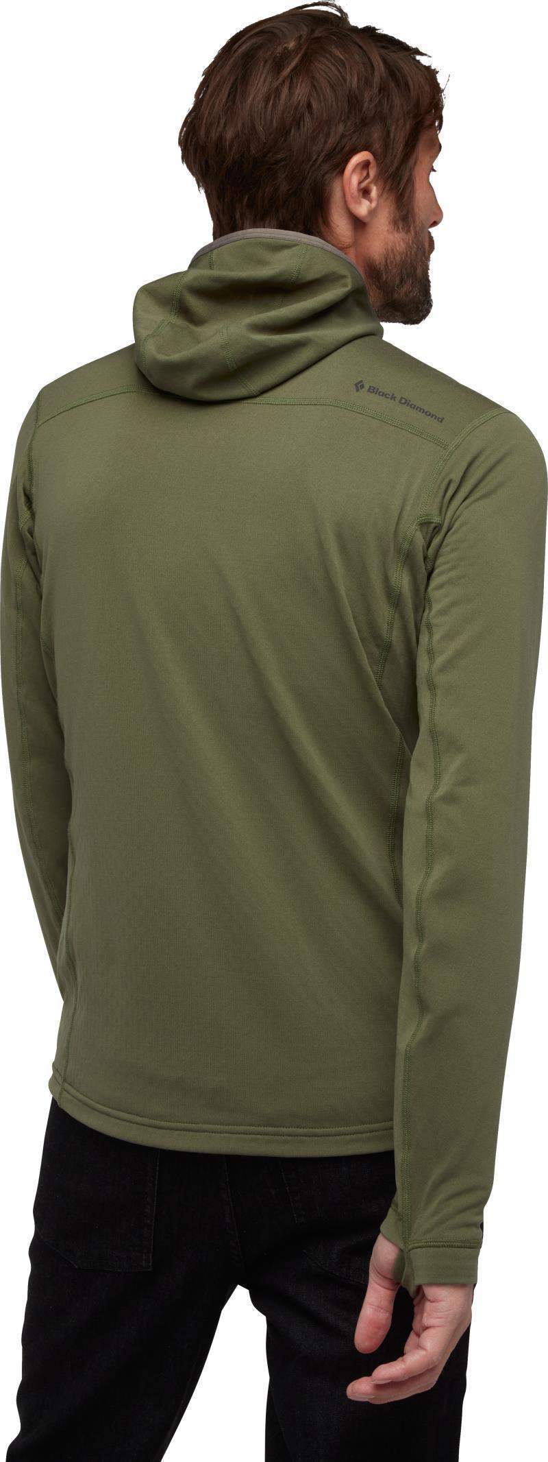 Coefficient 1/4-Zip Fleece Hoody - Mens - Tundra 3