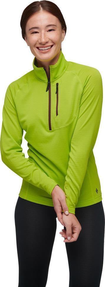 Coefficient LT 1/4-Zip Pullover - Womens - Aloe 2