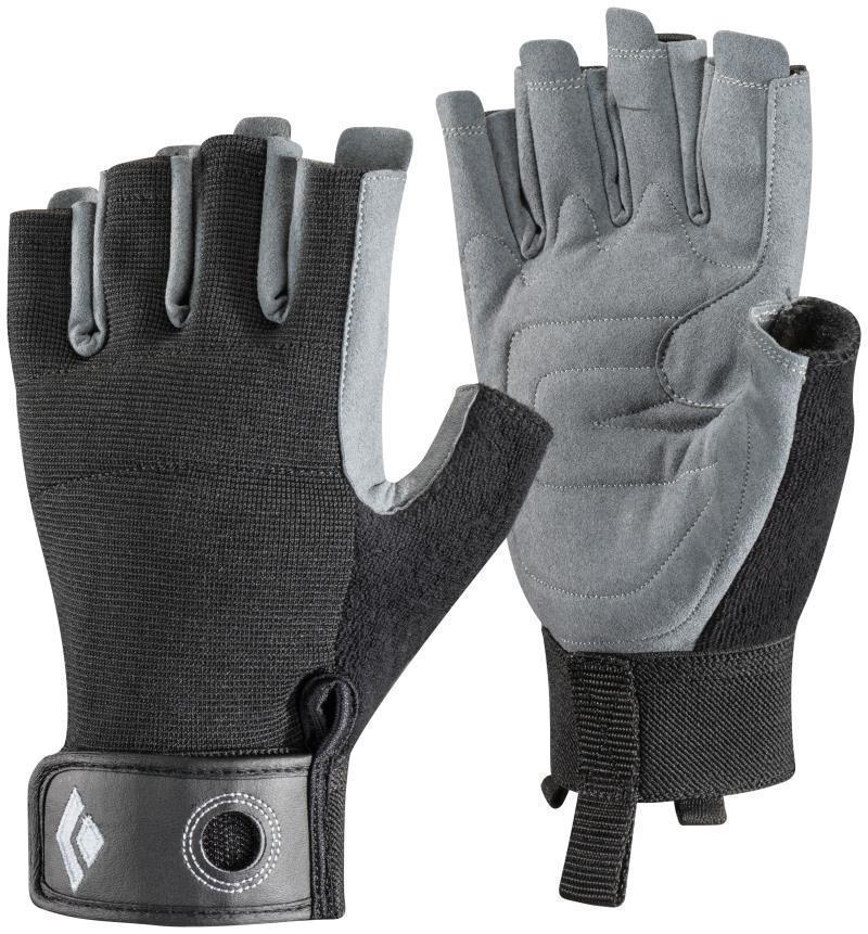 Crag Half-Finger Gloves - Black 1