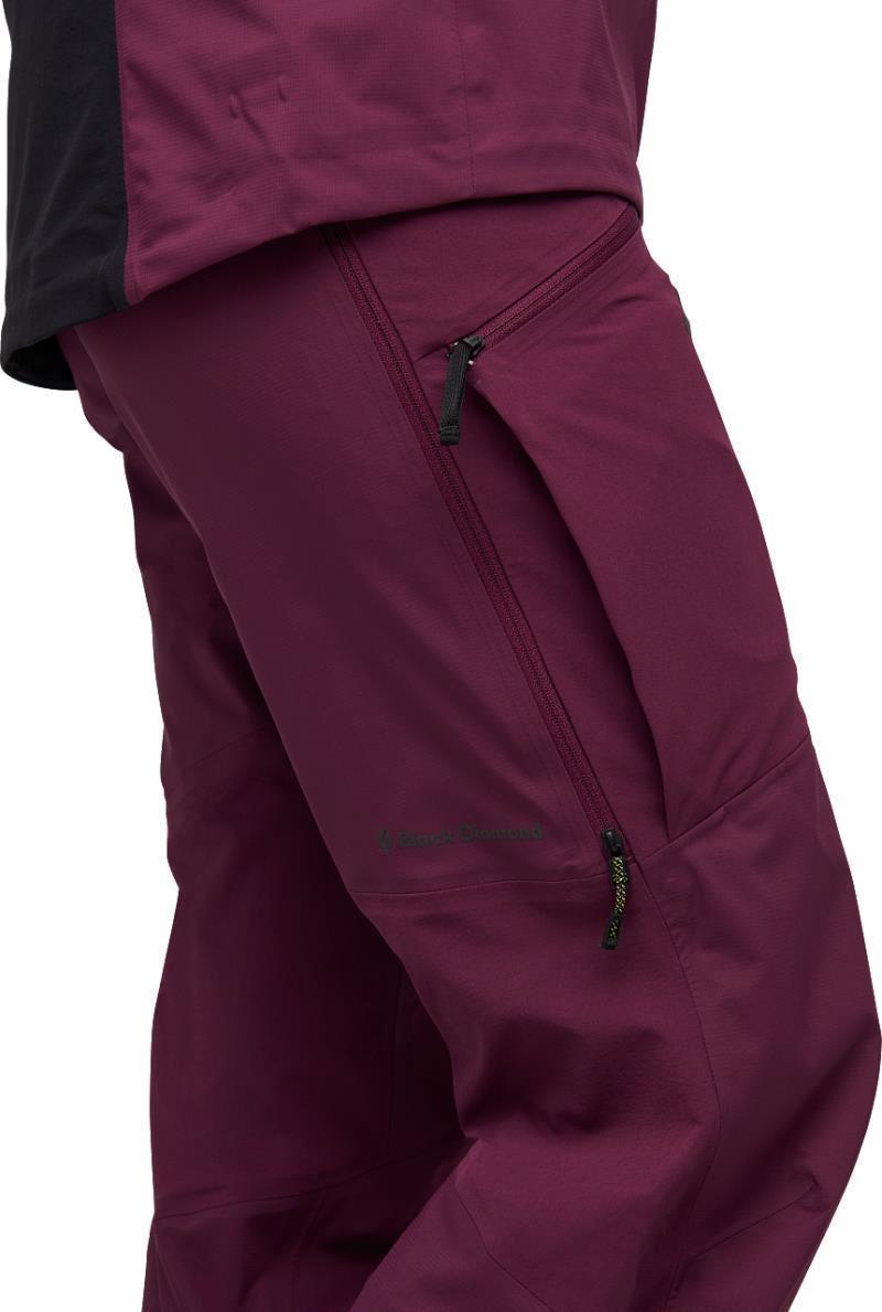 Dawn Patrol Hybrid Pants - Womens - Blackberry 5