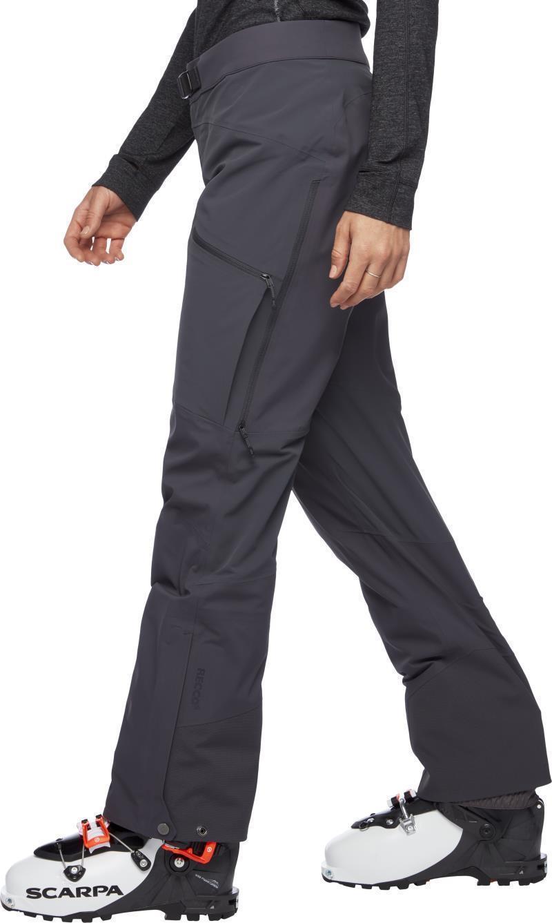 Dawn Patrol Hybrid Pants - Womens - Carbon 3