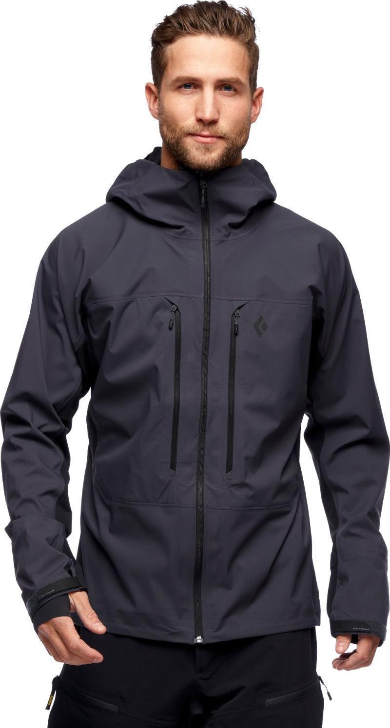 Dawn Patrol Hybrid Shell - Mens - Carbon 2